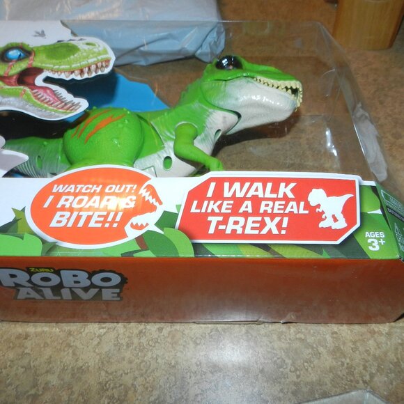 Zuru Robo Alive Real Life Robotic Pet Walking T-Rex Dinosaur BNWT🆕⌚📦🏃💨🚚 - Picture 12 of 16